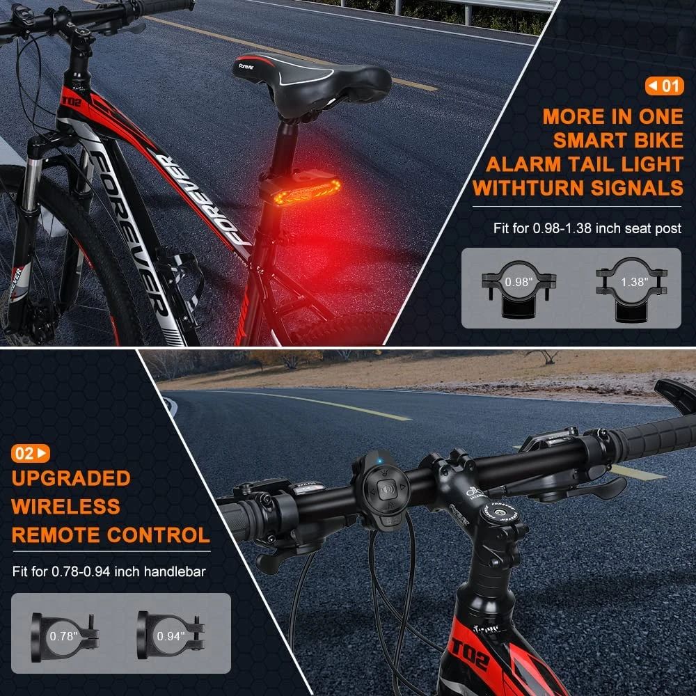 BikeSentry™ Tail Light Alarm